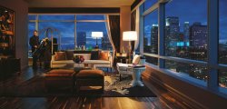 丽思卡尔顿酒店L.A LIVE - 4000多平方英尺的角落单位公寓
