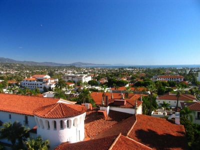 美国西岸明珠&mdash;&mdash;圣巴巴拉